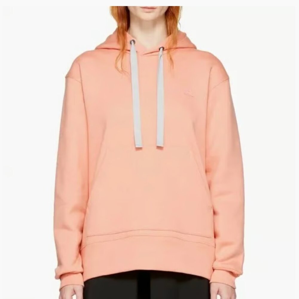 ACNE STUDIOS Ferris Face Hoodie, Pink, Size XS